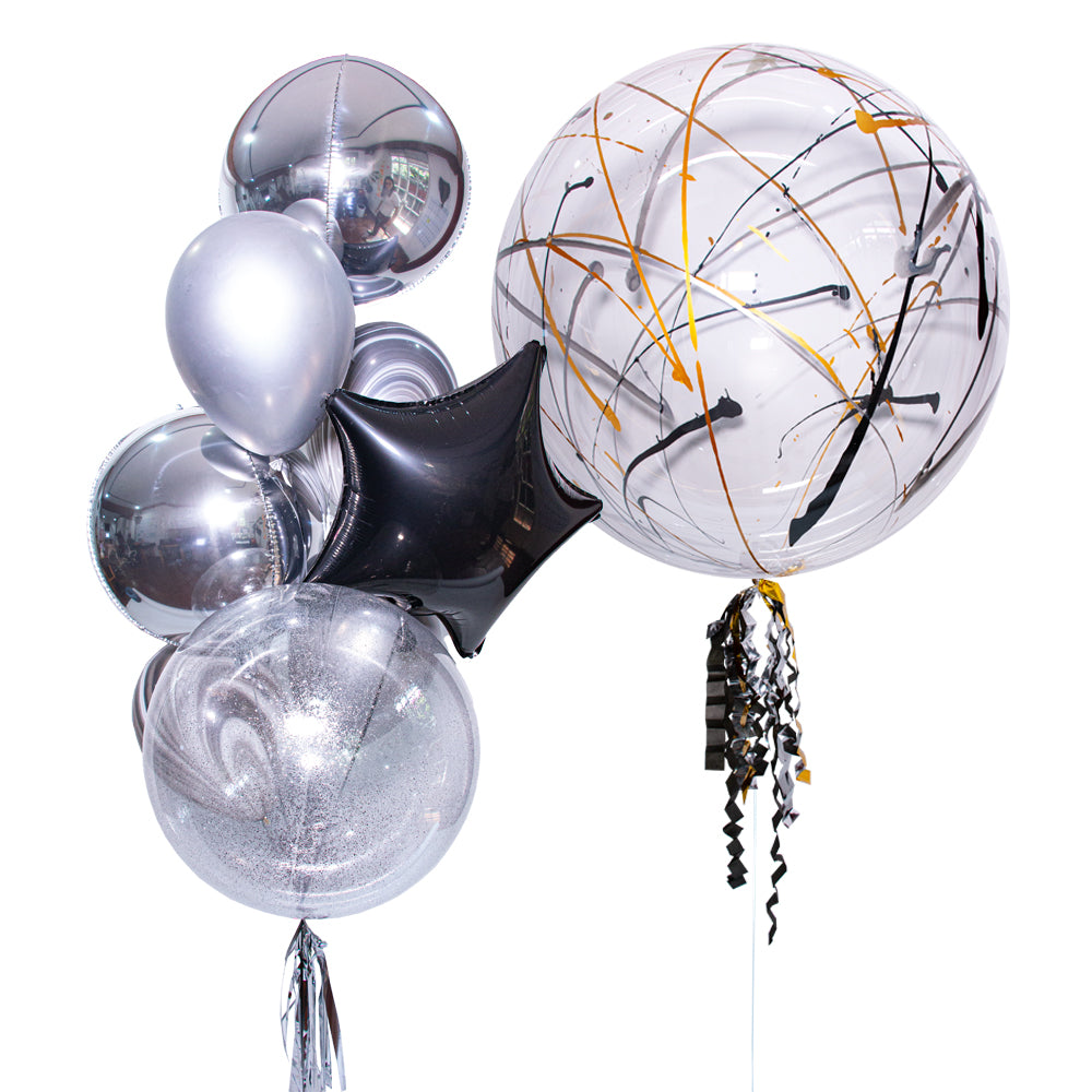 Bouquet garabatos Metálico