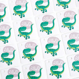 Etiquetas Dinosaurios "RAWR" (24 piezas)