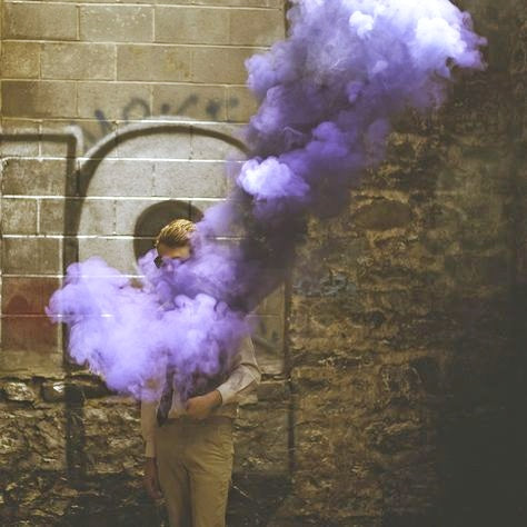  WORKKEEP 7 bombas de humo coloridas, bombas de humo de cañón  para accesorios de fotos, poppers de polvo para celebraciones de boda y  suministros de fiesta de revelación de género (colores
