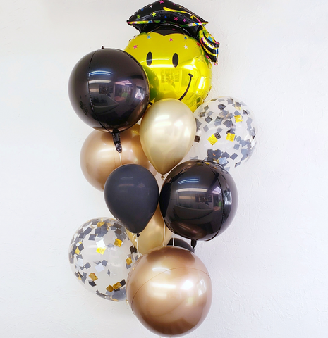 Bouquet CARITA FELIZ CHICA DE GRADUACIÓN