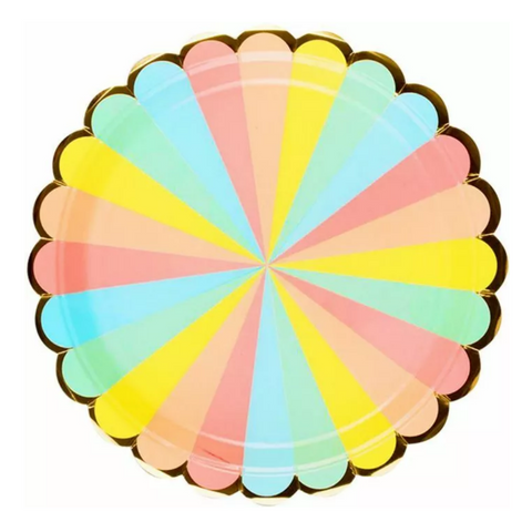 Platos de papel universo