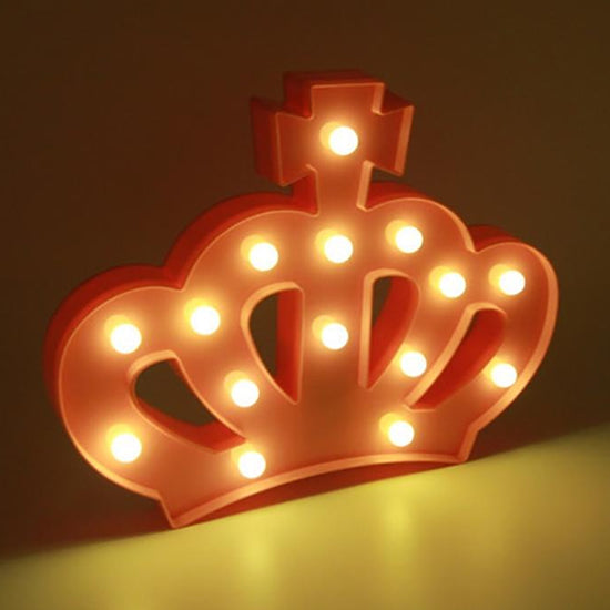 Lámpara Led Personalizada  Corona Príncipe – Mofletes