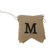 Banderín de yute "Miss to Mrs"