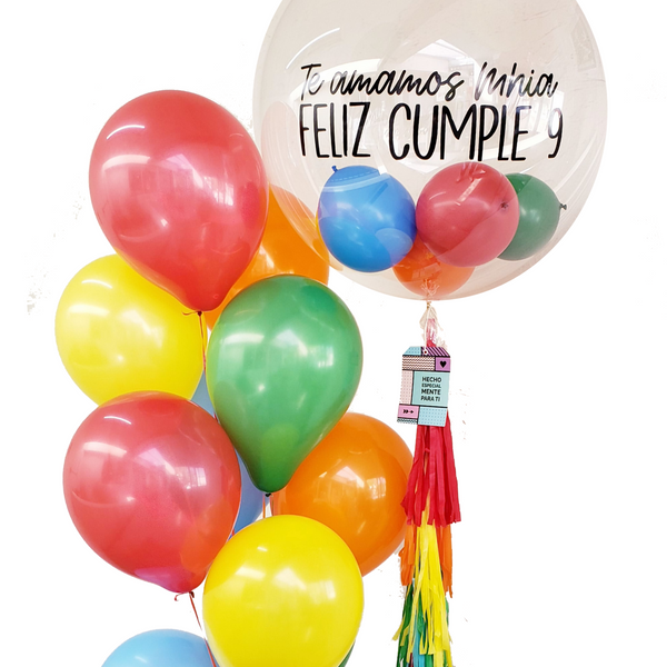 Globos Cumpleaños Color Pastel 6 • Envíos CDMX Y EdoMéx