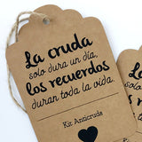 Etiquetas Anticruda (20 piezas)