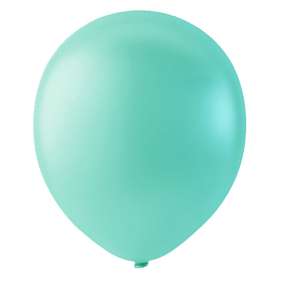 Globos, globos de helio de látex de cumpleaños de confeti azul y