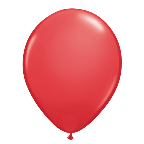 Globo de latex Rojo (30 cm) (con helio + $35), globo 