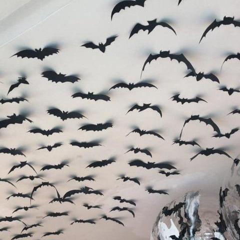 Viniles de murciélagos para Halloween (22 piezas)