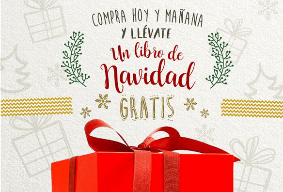 ¡Compra HOY y MAÑANA y llévate un libro de Navidad DE REGALO!