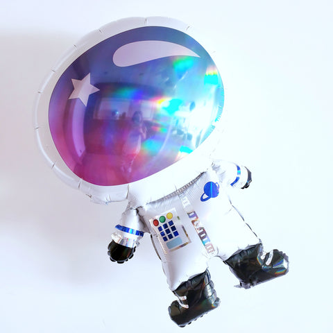 Globo de Astronauta Iridiscente (75 cm) (con helio + $110)
