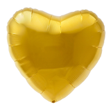 Globo metálico corazón 46 cm (con helio + $60)