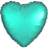 Globo metálico corazón 46 cm (con helio + $60)