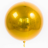 Globo de burbuja orbz ORO / DORADO (40 cm)