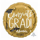 Globo Congrats Grad (50 cm) (con helio + $60)