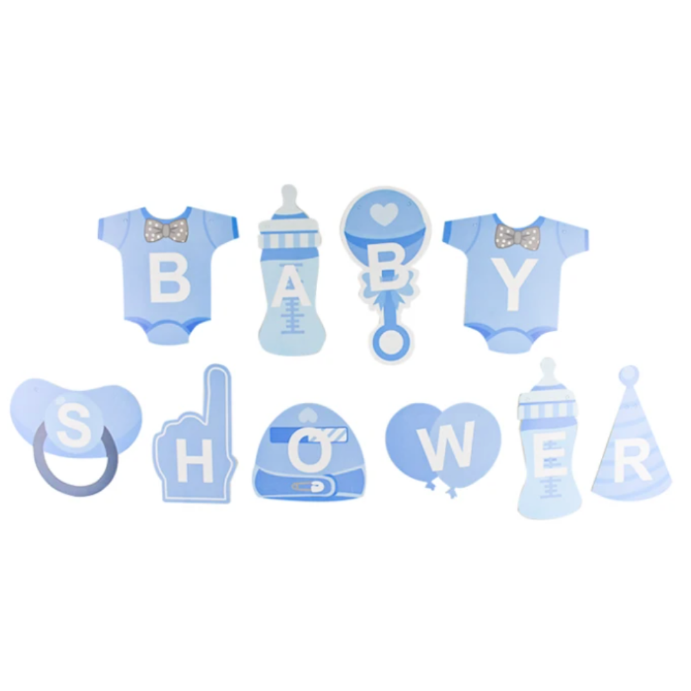Cajas De Bebe Con Letras Para Baby Shower, Decoraciones De R