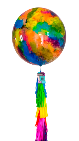 Globo gigante burbuja con pintura Gender Reveal nombres bebé con helio  (Envío CDMX y zonas Edo Mex)