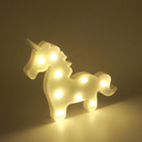 Lámpara de Unicornio completo de Led Blanca