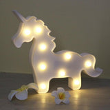 Lámpara de Unicornio completo de Led Blanca