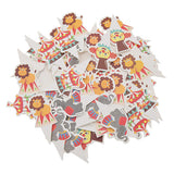 Cupcake Toppers / Adorno para quequitos Circo (24 piezas)