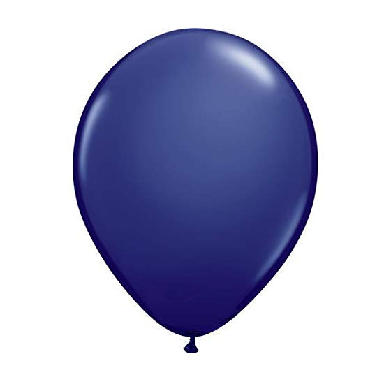 Globo de latex Azul Marino (30 cm) (con helio + $39)