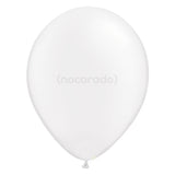 Globo de latex Blanco Nacarado (30 cm) (Con helio + $35)