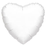 Globo metálico corazón 46 cm (con helio + $60)