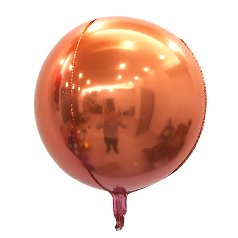 Globo de burbuja orbz NARANJA / ROJO-ROSA (40 cm)