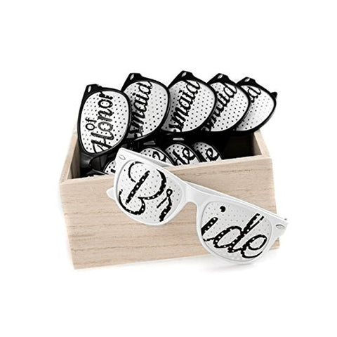 Lentes para boda o despedida BRIDESMAID