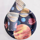 Vasos de papel planetas (10 piezas)